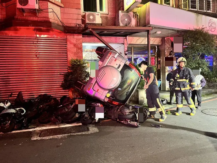 警消到場救援。消防局提供