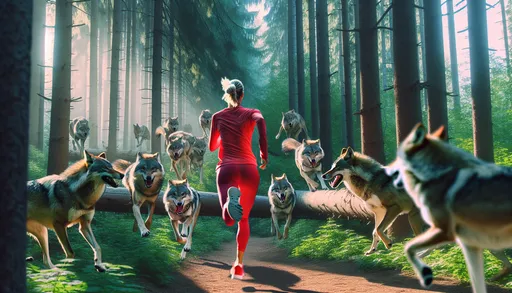 37歲輕熟女野外過夜　遭惡狼輪流攻擊