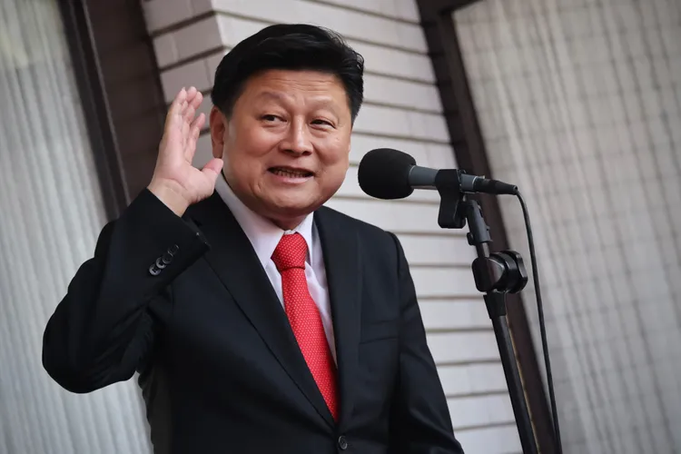 國民黨立法院團總召傅崐萁。資料照片