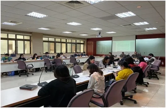 台中市警局召開家暴高危機個案評估網絡會議。市警局提供