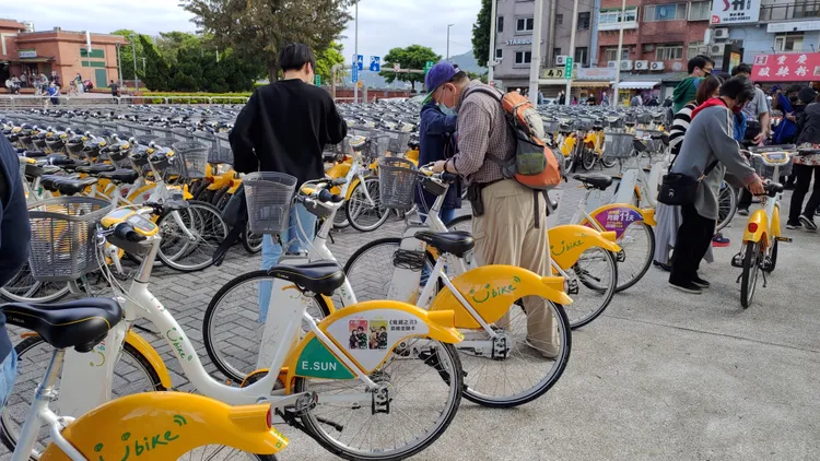 北北桃YouBike騎士一年內違規累積3點將被停權14天、累積7點停權1年。資料照片