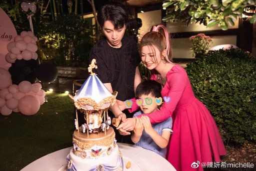 早有預兆｜陳曉去年帶兒甜慶陳妍希40歲　今年沒表示讓人唏噓