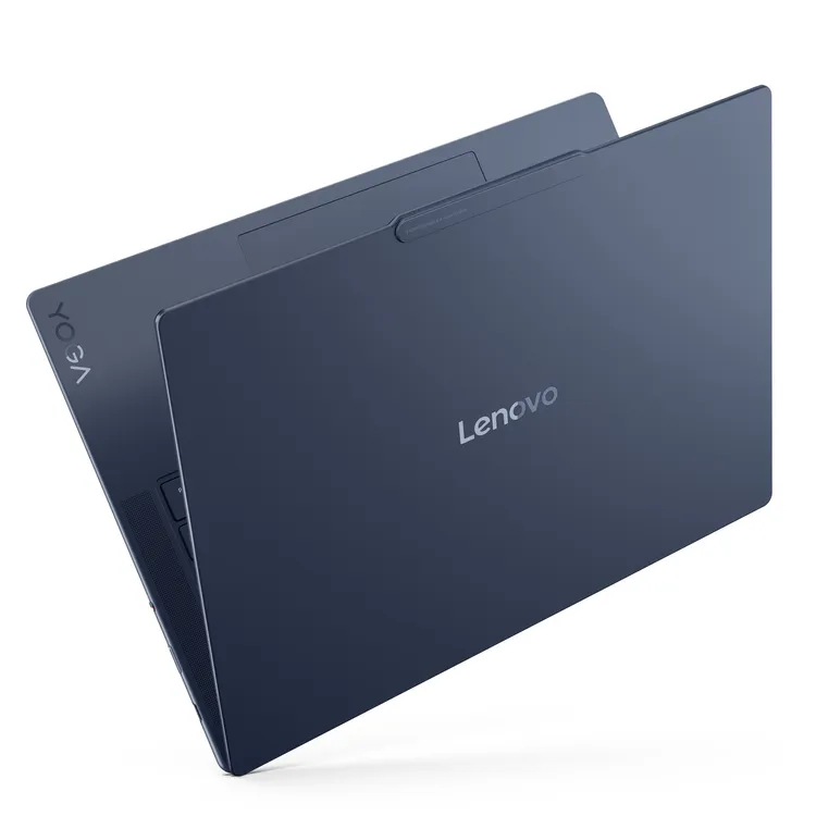 Lenovo Yoga Slim 7x搭載最新Snapdragon X Elite處理器。Lenovo提供。