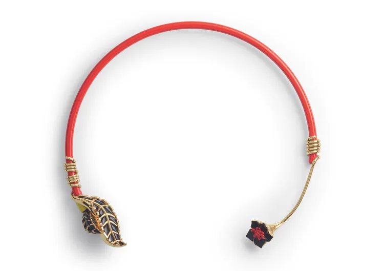 Flower花卉藝術項圈，7萬7300元。品牌提供