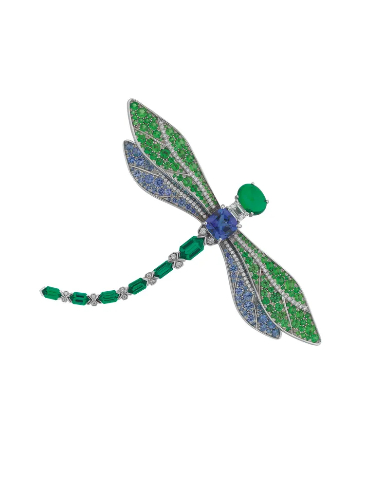 LABIRINTI GUCCI蜻蜓胸針。品牌提供