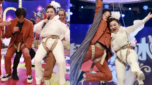 攜陽帆飛上天 白冰冰問「小陽陽」:Are you ok?