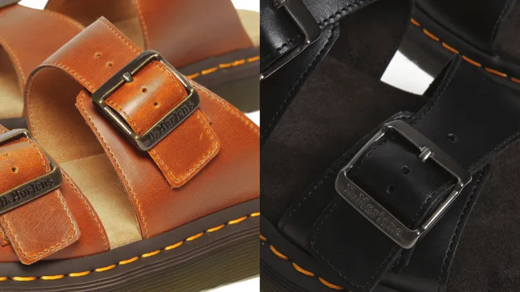 鞋款採用具清晰皮革紋理及細緻親膚觸感的高級皮革製成。品牌提供