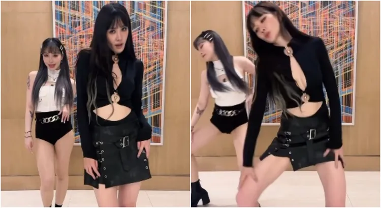 安心亞熱舞片，傲人上圍若隱若現。翻攝安心亞IG