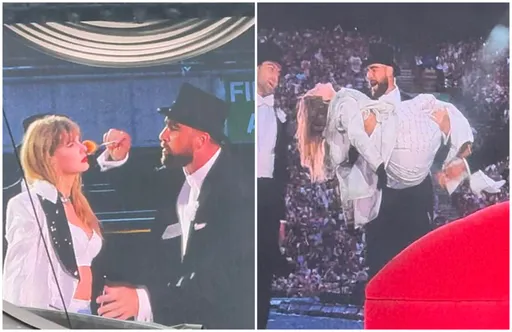 泰勒絲倫敦場巡演讓男友「新娘抱」閃瞎眾人 舊愛「洛基」帶孩子的媽捧場