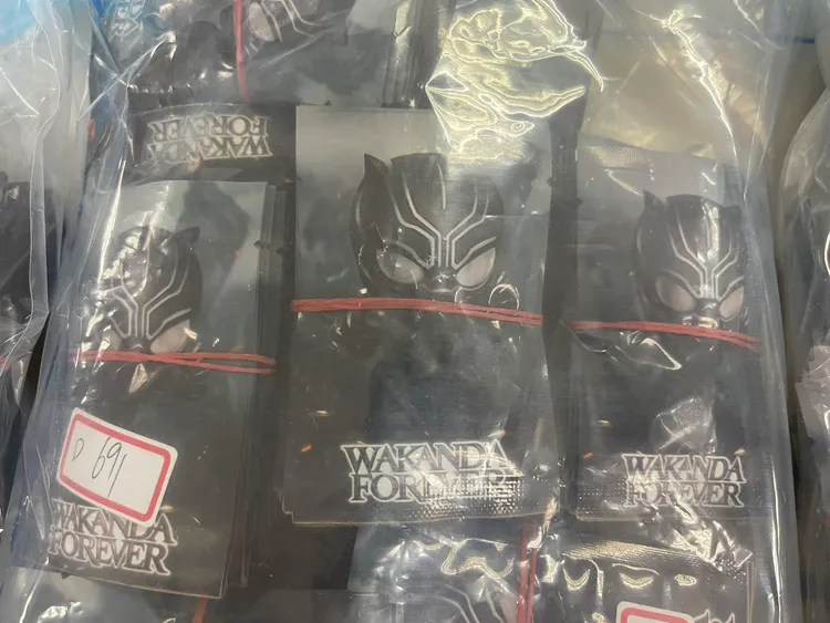 黑豹包裝的毒咖啡包。警方提供