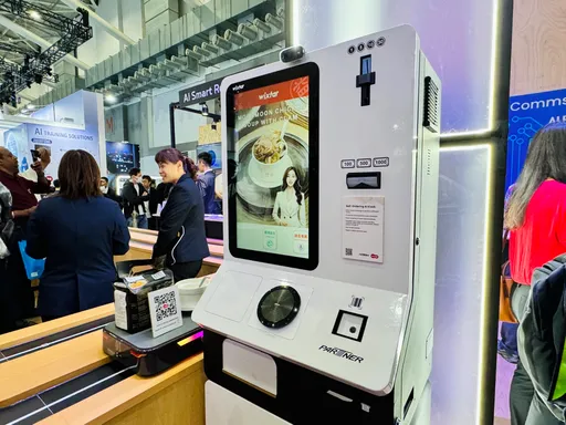 全球唯一Kiosk AI點餐機現身COMPUTEX 支援語言自動翻譯
