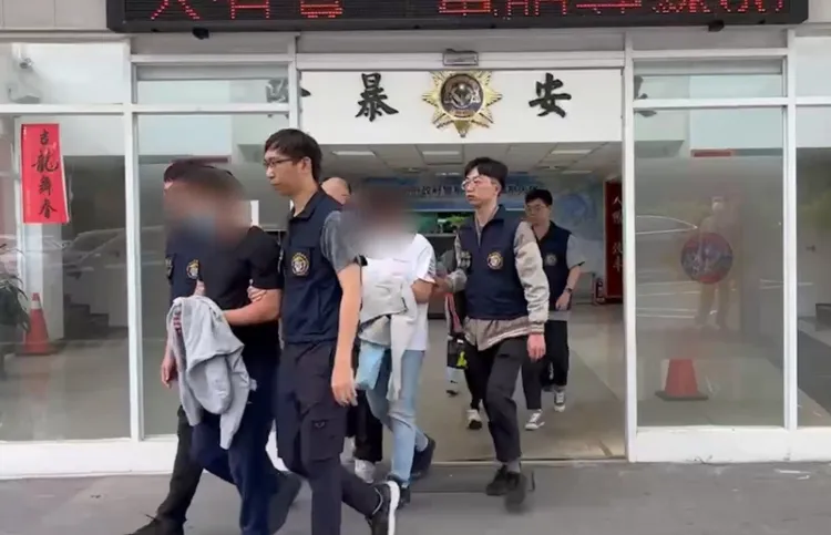 相關嫌犯遭移送。警方提供