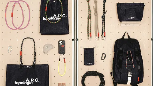 A.P.C.將單寧布結合攀岩美學 聯手Topologie鎖定戶外潮人荷包