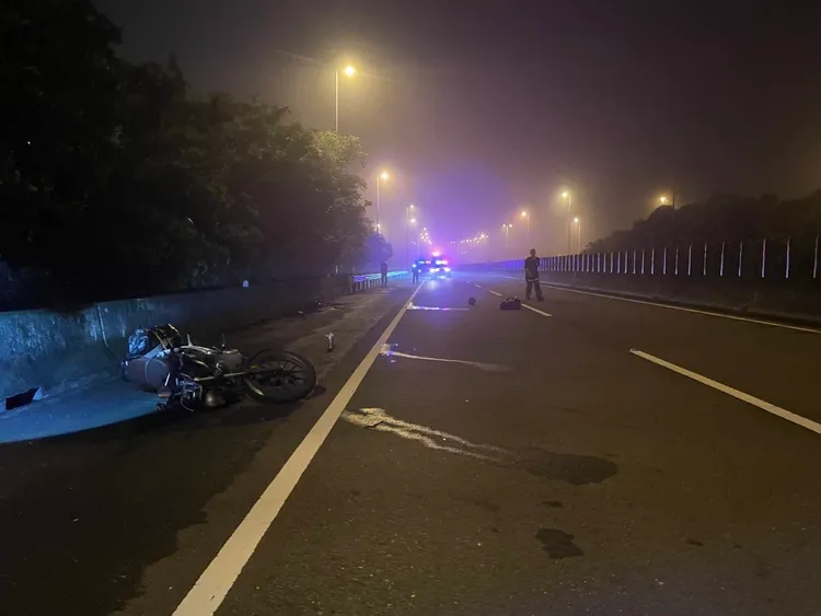 警方初步研判疑因疲勞駕駛肇事。讀者提供