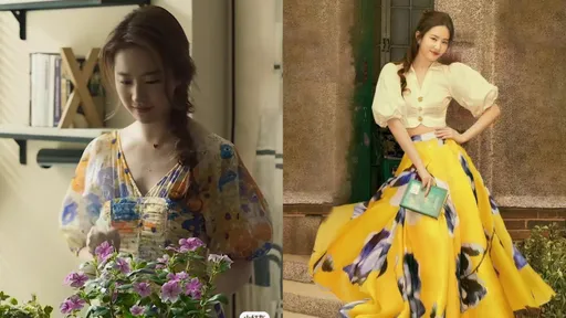 劉亦菲新劇當起「玫瑰仙女」 同款碎花洋裝賣到粉絲敲碗:快補貨