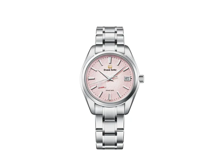 Grand Seiko Heritage Collection 9R機芯 20周年紀念錶款SBGA497，19萬5000元。品牌提供