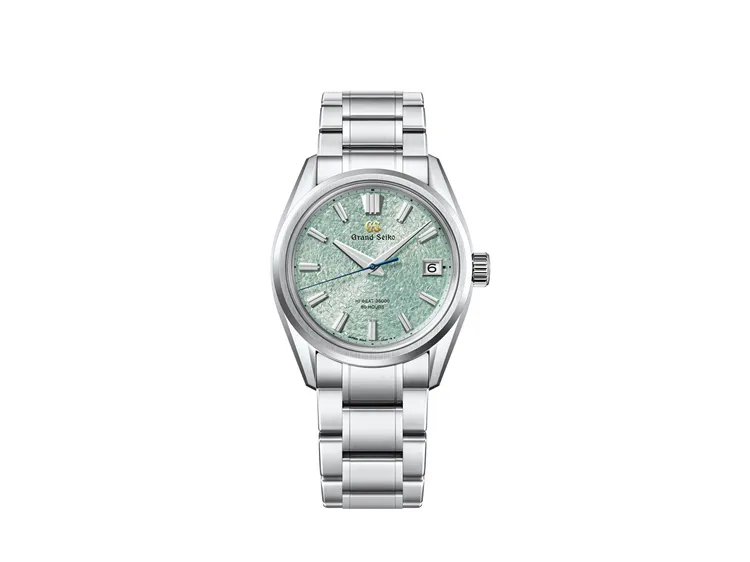 Grand Seiko Evolution 9 Collection嚴美溪谷高振頻機械腕錶SLGH021，30萬元。品牌提供
