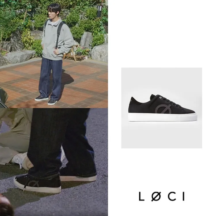 尹燦榮於在《殭屍校園》換上LØCI經典9號鞋。品牌提供