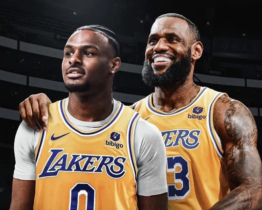 湖人第55顺位选詹姆士大儿子！ 「父子同队」写NBA历史