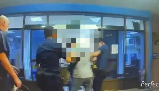 醉男捷運站發狂　不滿被制止竟持汽油想燒派出所