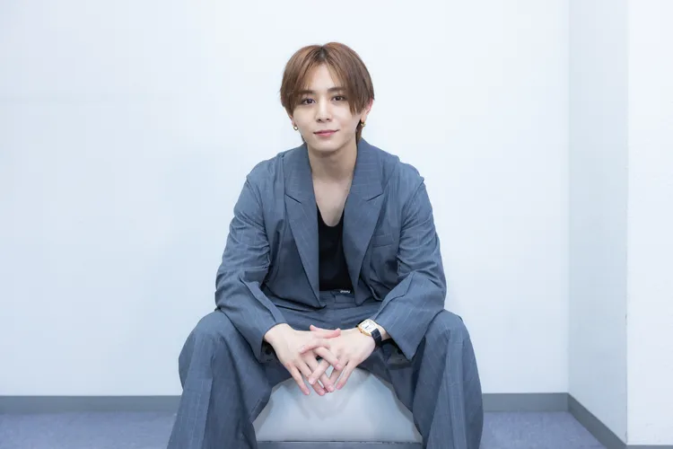 山田涼介透露導演在片場突然加哭戲，但最後被剪掉。大福音樂、大鴻藝術提供