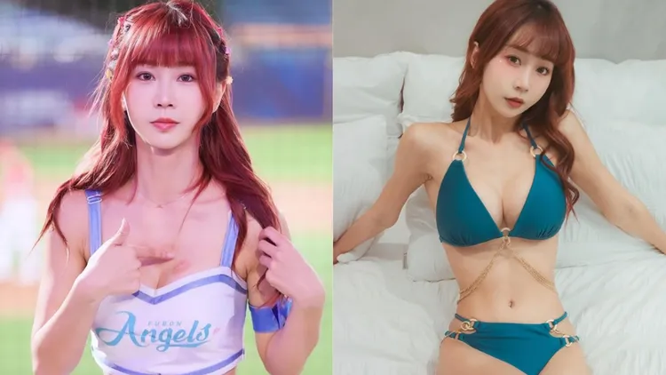 安娜是近期中職啦啦隊的話題人物。翻攝自安娜IG