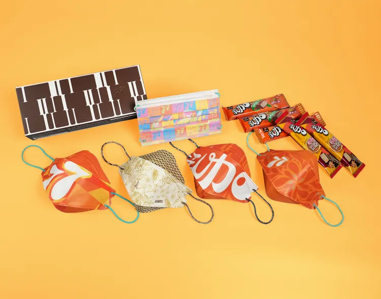 中衛與77乳加推出的聯名商品。中衛提供