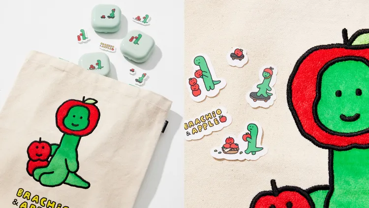 蘭芝與韓國超人氣文創插畫品牌JOGUMAN合作，推出「小方塊」限定組。品牌提供