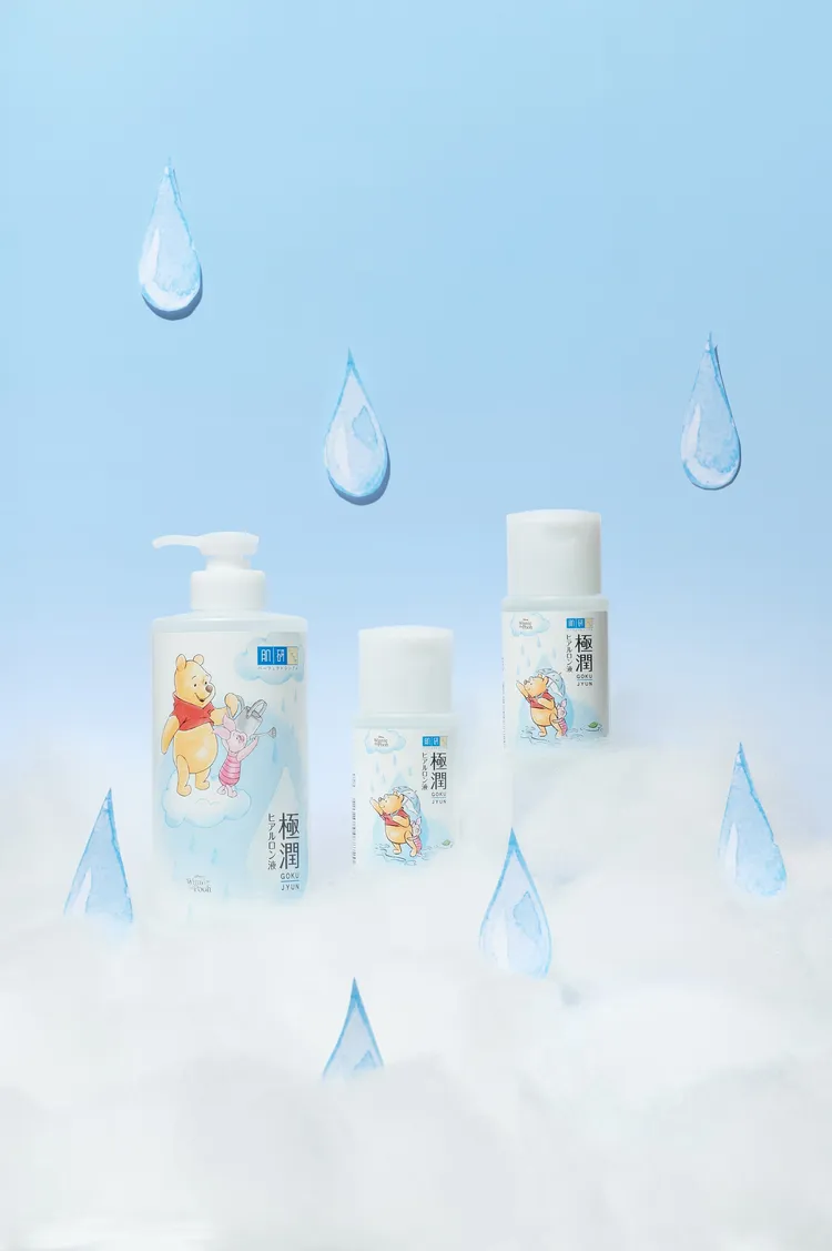 肌研極潤保濕化粧水小熊維尼限定版，400ml*1+100ml*2／759元。品牌提供