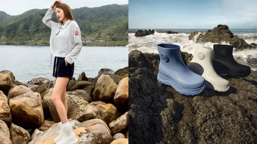許路兒曬高顏值雨天新歡 用Canada Goose短筒雨靴度過盛夏