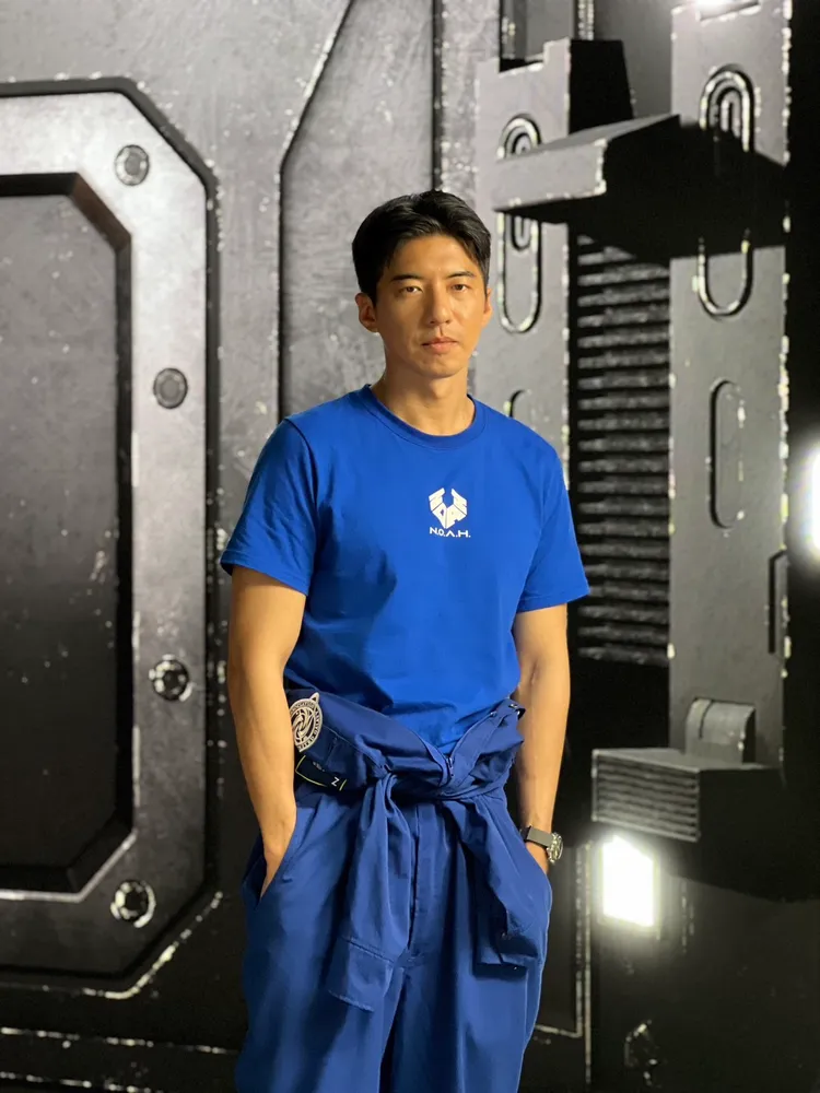 傅孟柏被問王柏傑一臉無奈。