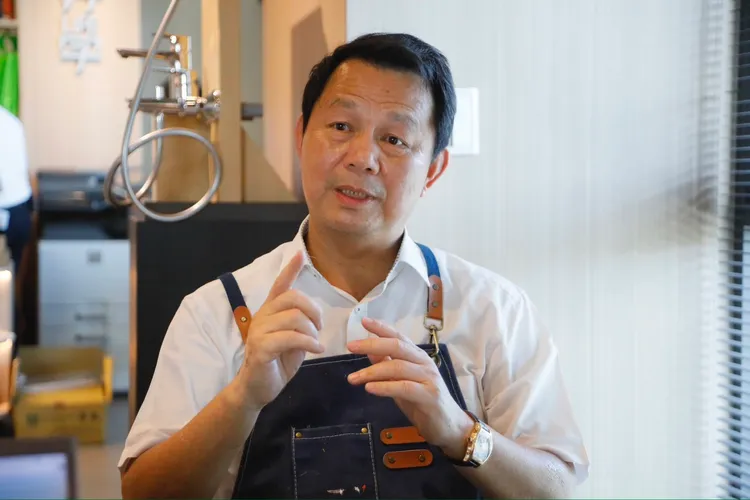 居興建設董事長林詠盛長期投入公益，透過打造人文建築提升品牌形象力。葉家銘攝