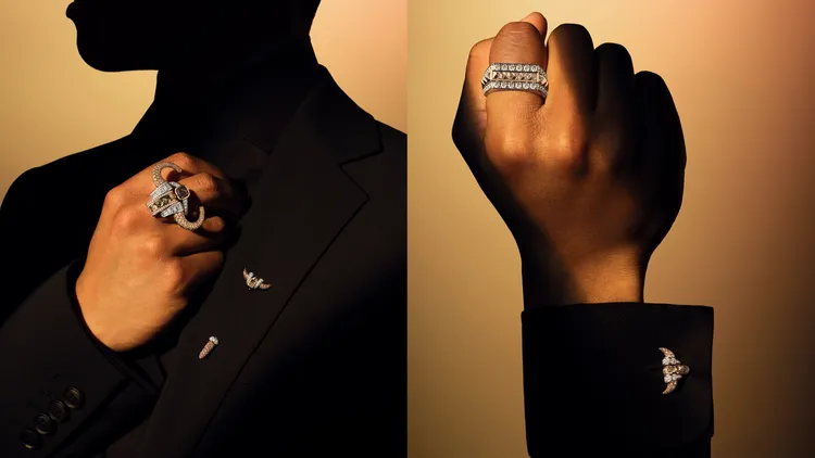 De Beers Forces of Natur高級珠寶系列。品牌提供