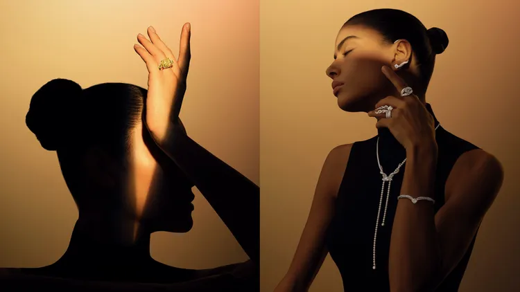 De Beers Forces of Natur高級珠寶系列。品牌提供