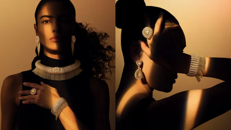 De Beers Forces of Natur高級珠寶系列。品牌提供