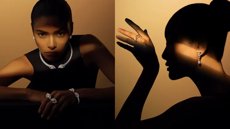 De Beers Forces of Natur高級珠寶系列。品牌提供