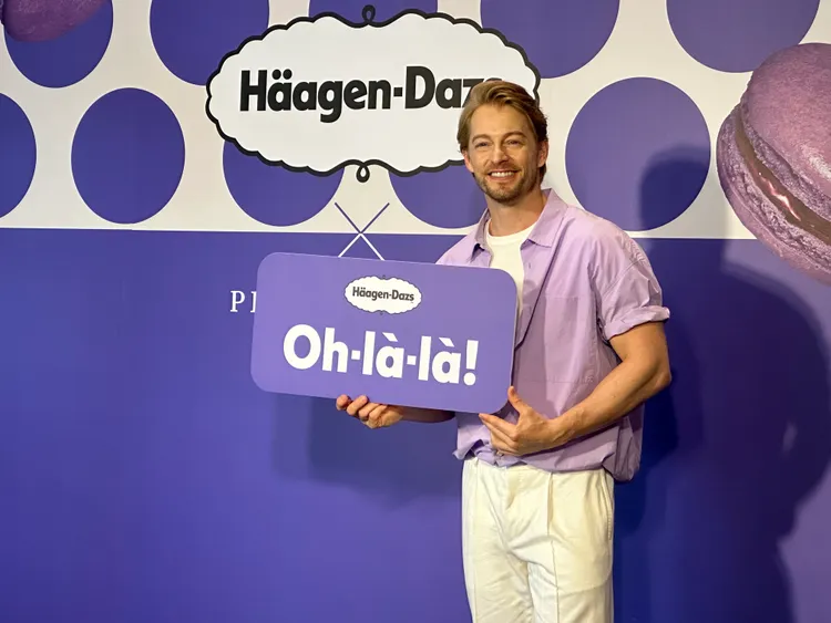 法比歐分享奶爸心聲。黃閔攝