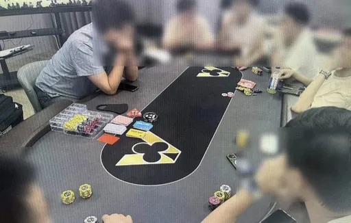 陳零九沒來！德州撲克賭場月初才被抄　老闆450公尺外再開又被抓