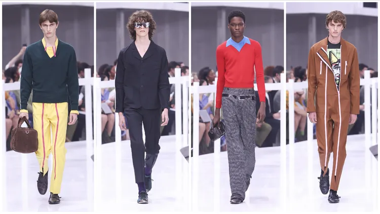 PRADA 2025春夏男裝。品牌提供