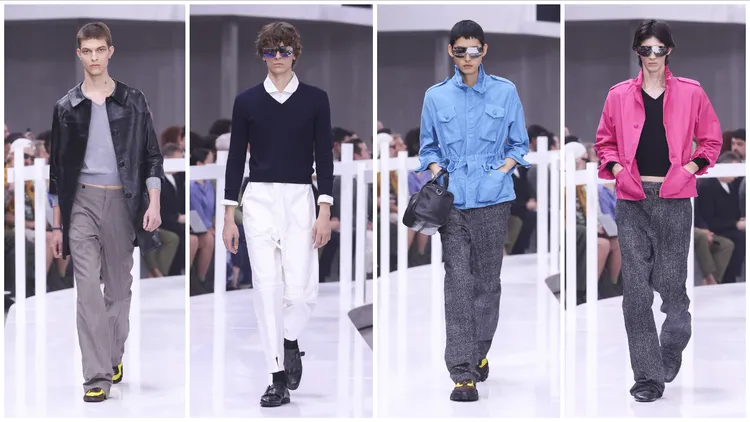 PRADA 2025春夏男裝。品牌提供