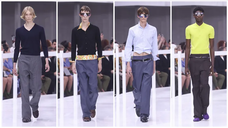 PRADA 2025春夏男裝。品牌提供