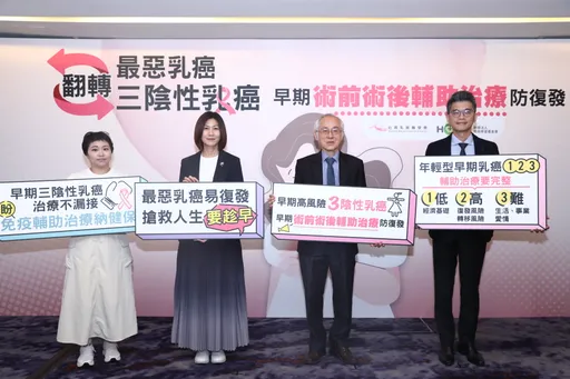 33歲女摸到「胸部硬塊」 不幸中「三陰性乳癌」