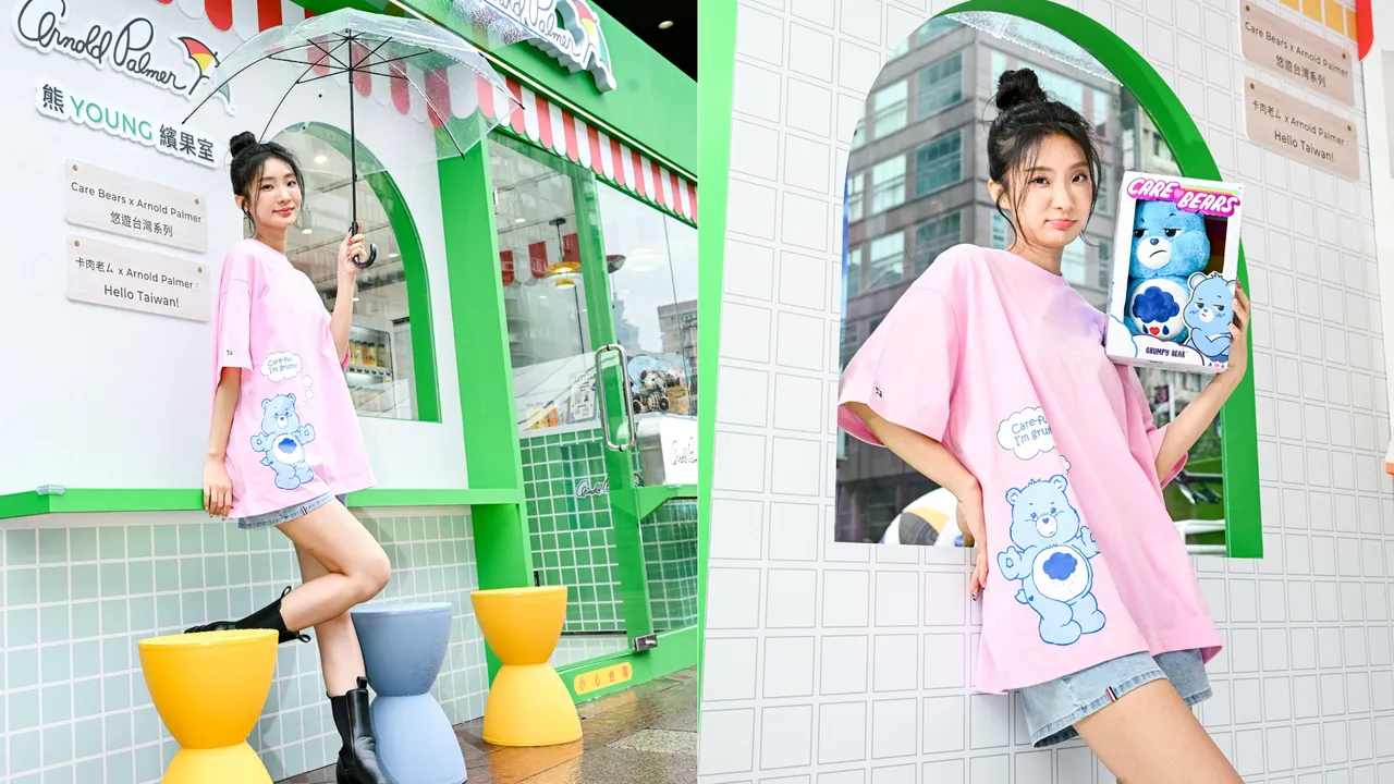 陳華出席Arnold Palmer快閃店活動。品牌提供