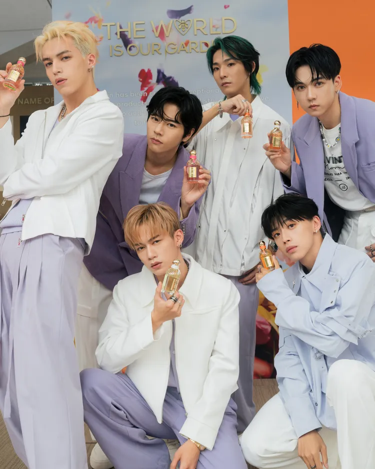 人氣男團Ozone再度擔任嬌蘭蜜蜂保育大使。品牌提供