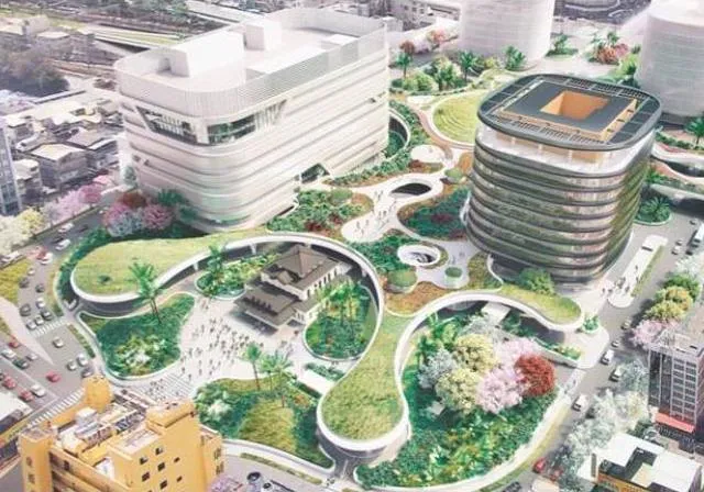 台鐵近年有高雄車站等地開發案進行中。台鐵提供