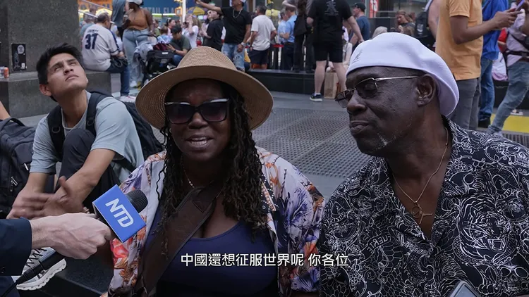 外國民眾分享對台灣主權的看法。翻攝自郝毅博YouTube