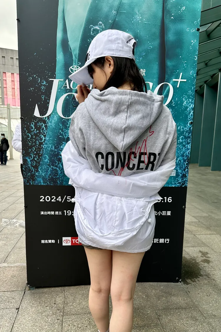 來自台北的張學友粉絲小鼻，是名瑜珈及飛輪老師，表示這週教課，騎的都是張學友的歌。特勤中心攝