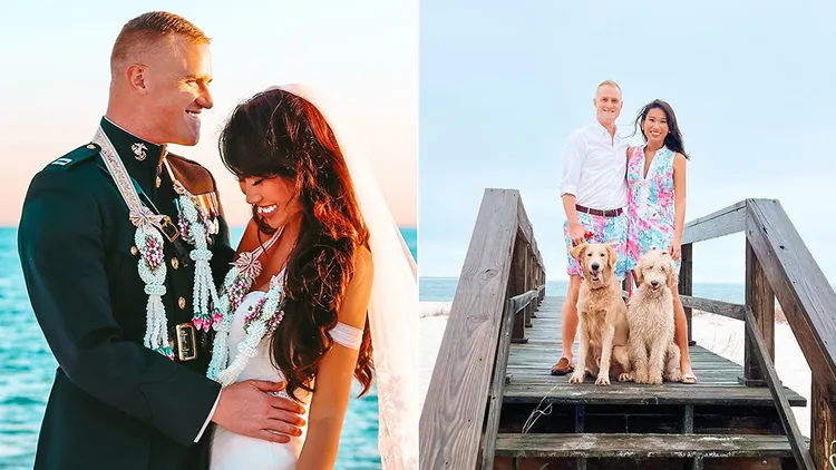 貝莉的丈夫是一名軍人。翻攝自貝莉IG