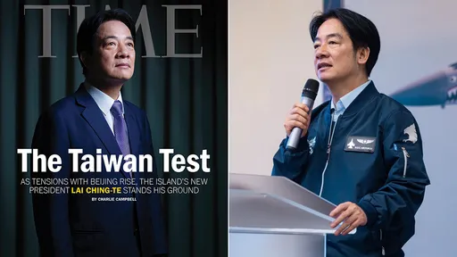 賴清德登時代雜誌封面 「願意協助中國增進兩岸和平繁榮」