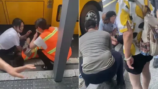 日本母子在中國等公車莫名遇襲 中國外交部:任何國家都會發生